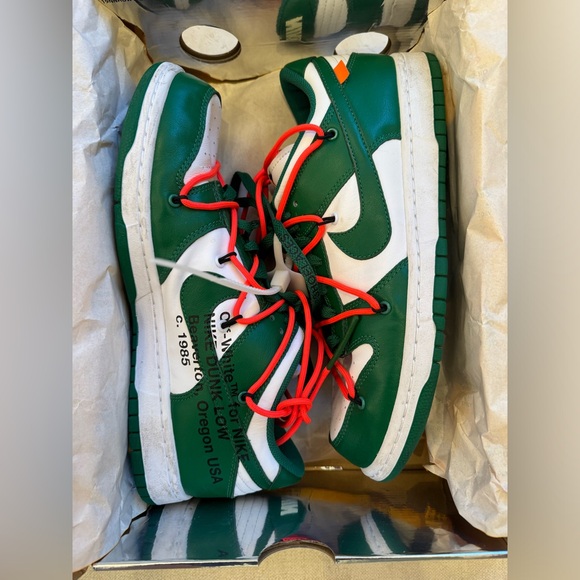 Nike Dunk Low Off-White Pine Green - Picture 7 of 16